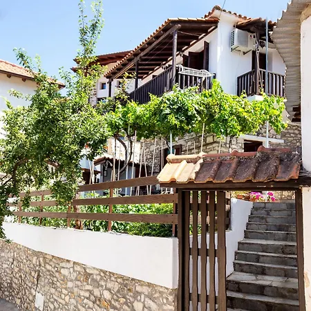 別荘 Cozy Traditional House In Thassos, Kallirachi Kallirákhi