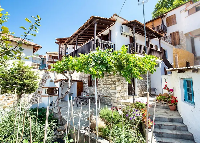 Cozy Traditional House In Thassos, Kallirachi Casa de Férias *